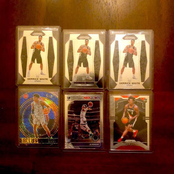 NBA Panini Rookie Card lot. Ja Morant, Deni, Patrick Williams, Onyeka Okongwu - Picture 2 of 2